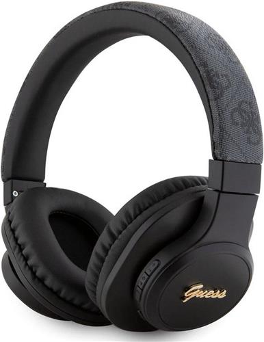 Guess 4G Tone on Tone Bluetooth 5.3 - Stereo Over-Ear Koptelefoon - Zwart