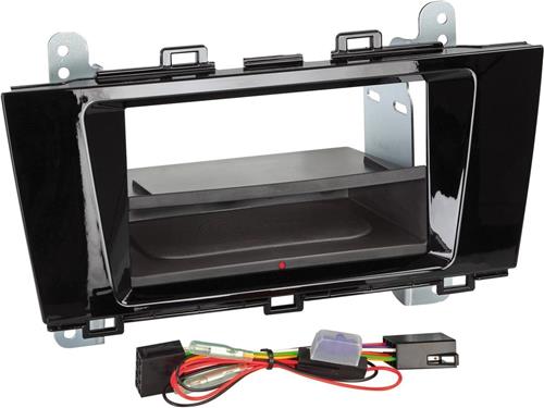 2-DIN Paneel Inbay® Subaru Outback 2015-2019 Kleur: Piano Zwart