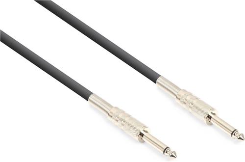 Vonyx audiokabel / patchkabel met 6,3mm jackpluggen (mono) - 1.5 meter