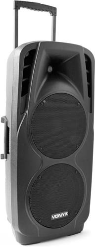 Vonyx SPX-PA9210 mobiele speaker 2x 10 1000W op accu