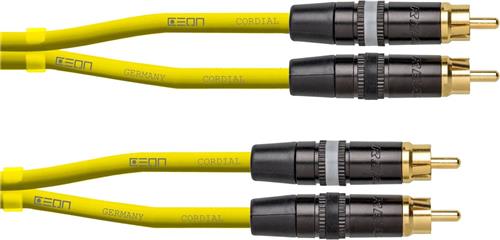 Cordial CEON DJ RCA 1.5 Y - Audiokabel