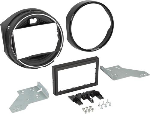 2-DIN Paneel geschikt voor Mini Cooper F55/F56 2014-2019 Kleur: Zwart