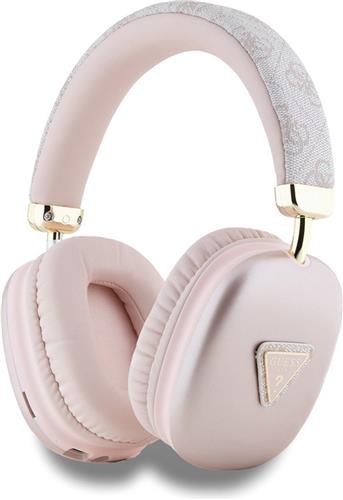 Guess 4G Triangle Bluetooth Stereo Over-Ear Koptelefoon - Roze