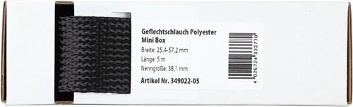 Gevlochten Kabelbescherming Mini Box 25.4 - 57.2 mm / Lengte 5 meter