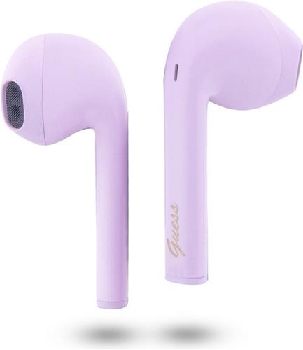 Guess True Wireless Universele Bluetooth In-Ear Oordopjes - Paars