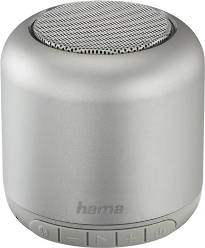 Hama Bluetooth®-luidspreker "Steel Drum", 3 W, zilver