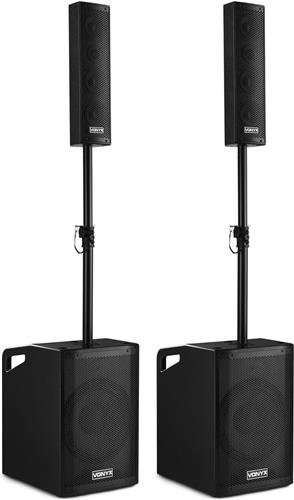 Vonyx VX1050BT complete geluidsinstallatie met 2x subwoofer en 2x top & Bluetooth - 1150W totaal