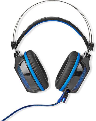 Nedis Gaming Headset - Over-Ear - Surround - USB Type-A - Buigbare en Inschuifbare Microfoon - 2.10 m - Normale Verlichting