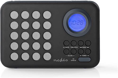 Nedis FM-Radio | AUX - USB - Micro SD 3W | Zwart