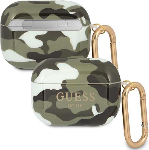 Guess - GUAPUCAMA - AirPods Pro cover groen/kaki Camo Collection