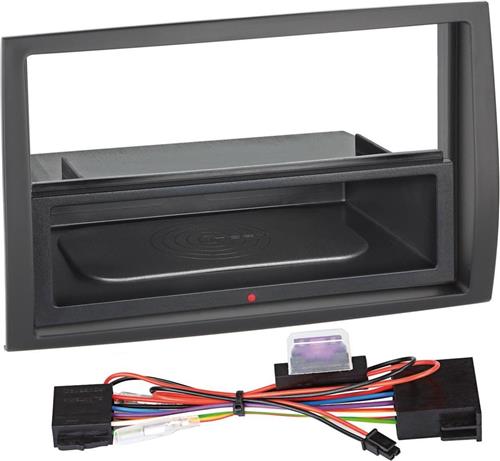 2-DIN Paneel geschikt voor Inbay® Citroën Jumper -Fiat Ducato - Peugeot Boxer 2006-2019 Kleur: Zwart