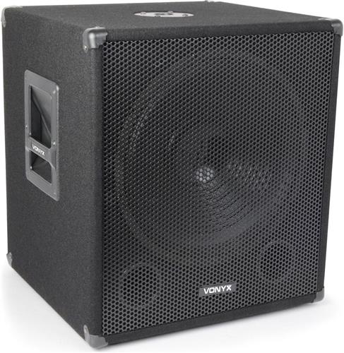 Vonyx SMW15 - 15 passieve subwoofer 600W - Zwart