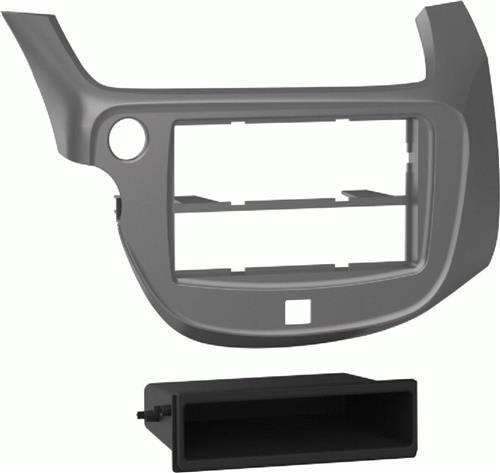 2-DIN radiopaneel met opbergvak Honda Fit/Jazz 2009-2013 (METRA)