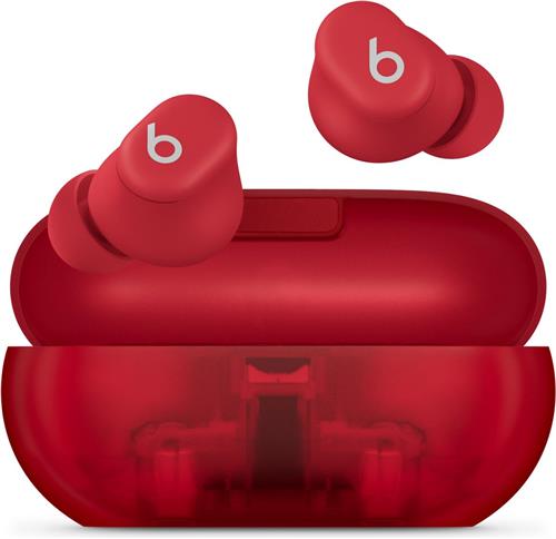 Apple Beats Solo Buds - Echt draadloze oortjes - Transparant rood