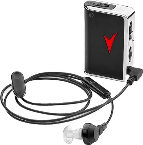 Equivera spraakversterker - Personal Sound Amplifier - Audio Hearing Amplifier Device and Voice Enhancer, Boosts Sound Up to 50dB, Effective up to 100 Feet, Pocket-Sized Hearing Aid Device