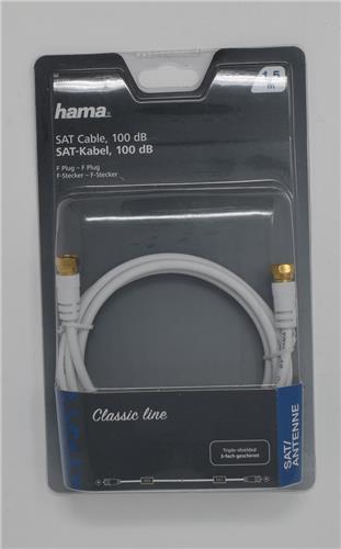 HAMA - SAT KABLE, 100 dB - 1,5m