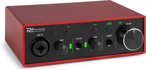 Power Dynamics PDX11 USB audio interface solo