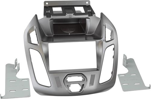 2-DIN Paneel geschikt voor Ford Transit Connect / Tourneo Connect 2013-2019 Kleur: Phonix zilver