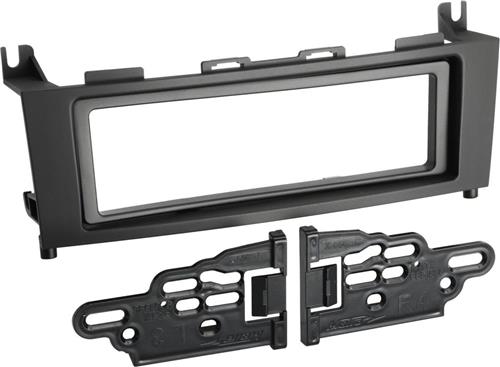 1-DIN Paneel geschikt voor Mercedes Benz GLK-Klasse 2008-2012 Kleur: Zwart