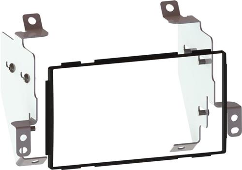 2-DIN Paneel geschikt voor Nissan Note 2006-2013 - kleur: Zwart