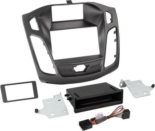 2-DIN Paneel Inbay® Ford Focus 2011-2014 Kleur: Zwart