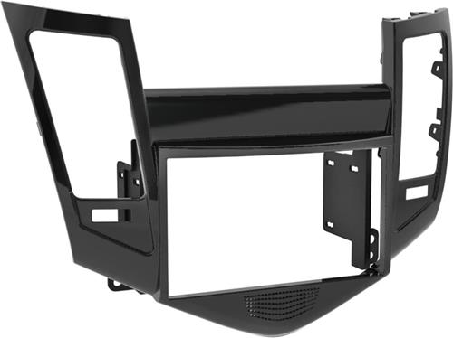 2-DIN Paneel geschikt voor Chevrolet Cruze 2009-2014 Kleur: Piano Zwart