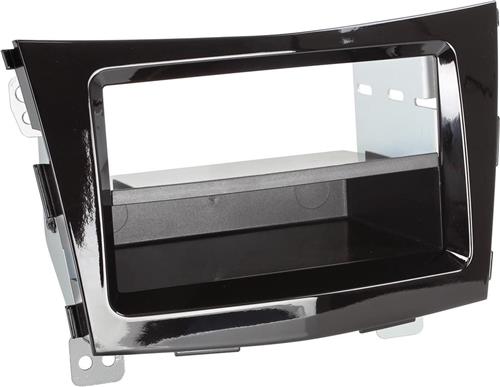 2-DIN Paneel SsangYong Tivoli 2015-2019 Kleur: Piano Zwart