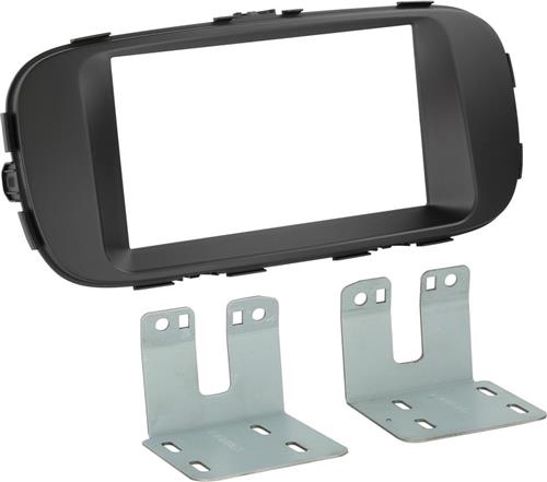 2-DIN Paneel Kia Soul 2014-2019 Kleur: Zwart