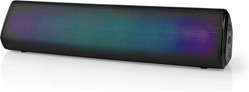 Nedis Bluetooth-Speaker - Maximale batterijduur: 6 uur - Tafelmodel - 18 W - Stereo - Ingebouwde microfoon - Koppelbaar - Zwart