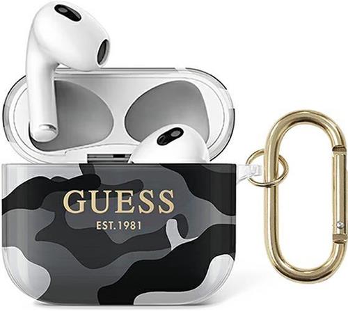 Guess - GUA3UCAMG - AirPods - 3 - cover - zwart/zwart - Camo - Collection