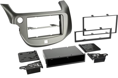 2-DIN Paneel geschikt voor Honda Fit/ Jazz 2009-2013 - Kleur: zwart