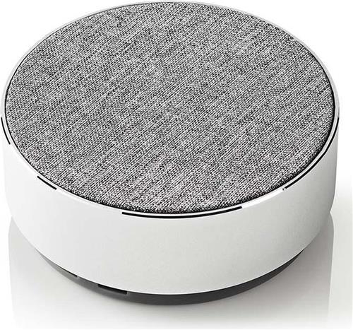 Nedis Luidspreker met Bluetooth® | 9 W | Metal design | Aluminum-zilver