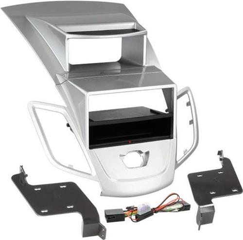 2-DIN Paneel geschikt voor Inbay® Ford Fiesta (display) 2008-2013 Kleur: Zilver