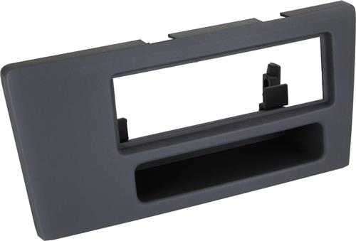 1-DIN Paneel geschikt voor Volvo S60/ V70/ XC70 2000-2003 Kleur: Zwart