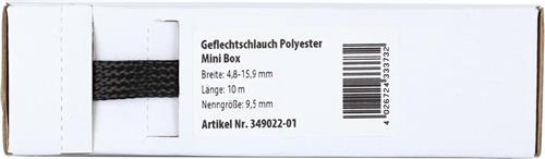 Gevlochten Kabelbescherming Mini Box 4.8 - 15.9 mm / Lengte10 meter