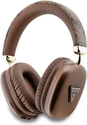 Guess 4G Triangle Bluetooth Stereo Over-Ear Koptelefoon - Bruin