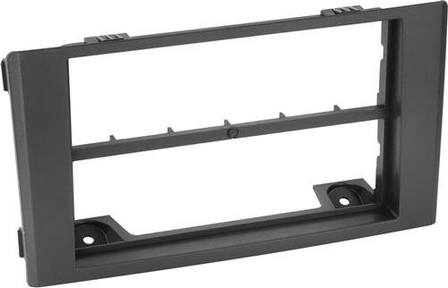 2-DIN Paneel geschikt voor met middel bar Iveco Daily 2007-2014 Kleur: Zwart