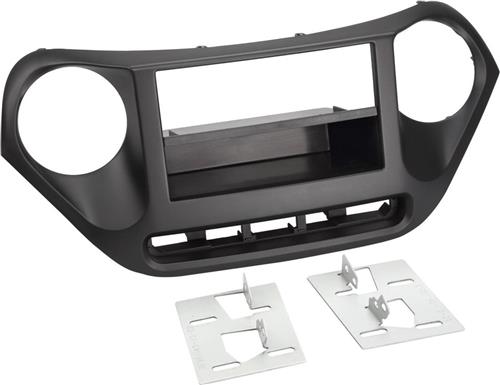 2-DIN Paneel geschikt voor Hyundai i10 | 2013-2019 | Kleur: Zwart