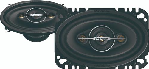 Pioneer TS-A4671F - Autospeakers - 4" x 6" inch (10 x 15 cm) - 4-wegs coaxiaal - 210 W