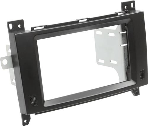 2-DIN Paneel geschikt voor Mercedes Benz - Viano/Vito 2006-2014 - Kleur: Zwart