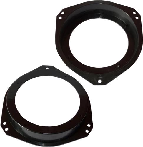 ABS 130mm Luidsprekerhouders - Opel Astra, Corsa B en C, Meriva, Tigra, Vivaro en Zafira