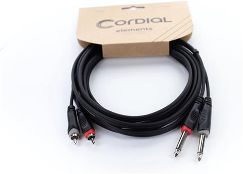 Cordial EU 6 PC Audiokabel 6 m - Audio kabel