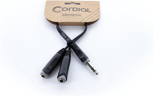 Cordial EY 0.3 VKK Y-Adapterkabel 0,3 m - Insert kabel