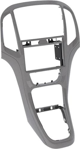 2-DIN Paneel geschikt voor Opel Astra J 2009-2016 Kleur: Titanium Grijs