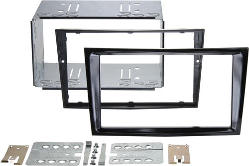 2-DIN Paneel geschikt voor Opel Antara/ Astra H/ Zafira B - Kleur: Charcoal-Metallic