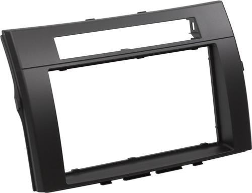 2-DIN Paneel geschikt voor Toyota Corolla Verso 2004-2009 - Kleur: zwart