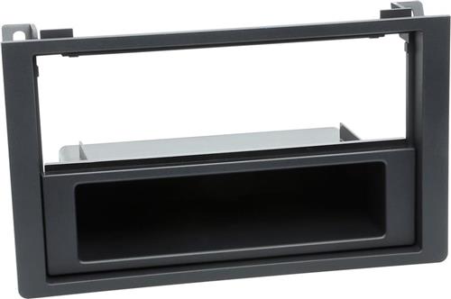 2-DIN Paneel geschikt voor Saab 9.3 2005-2012 - Kleur: Zwart