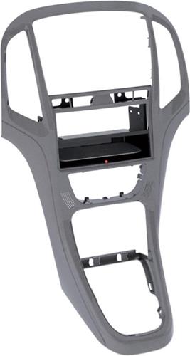 2-DIN Paneel geschikt voor Inbay® Opel Astra 2009-2016 Kleur: Titanium Grijs