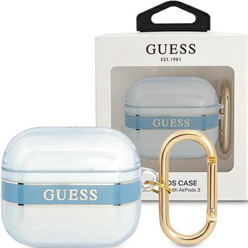 Etui na sluchawki GUESS Strap Collection Niebieski