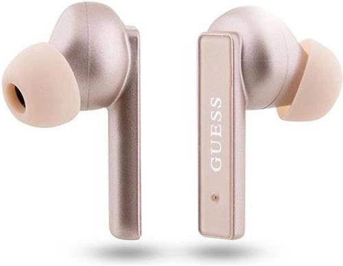 Guess earphones Bluetooth GUTWSSU20ALEGP TWS + pink gold docking station/rose gold Printed Logo